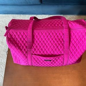 Hot Pink Vera Bradley Duffle Bag
